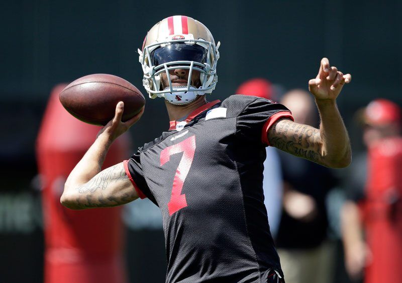 Chip Kelly says Colin Kaepernick's practice reps increased last week