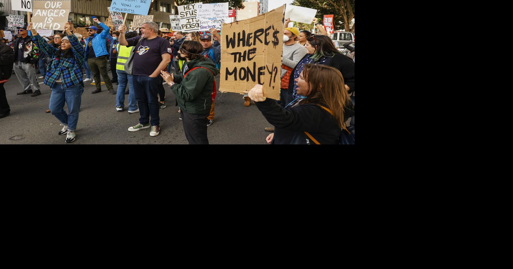 SFUSD teachers rally against Empower payroll software contract | San ...