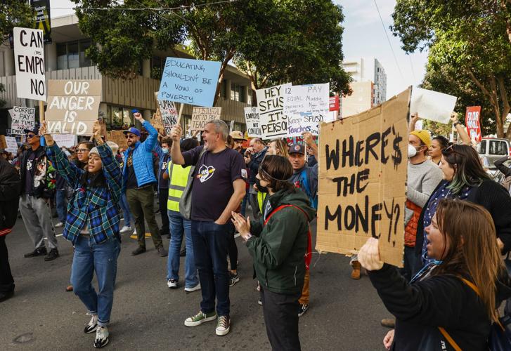 SFUSD teachers rally against Empower payroll software contract | San ...