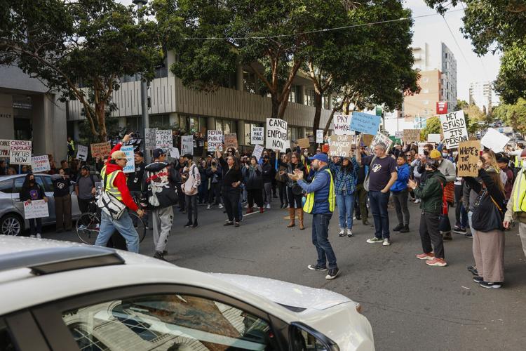 SFUSD teachers rally against Empower payroll software contract | San ...