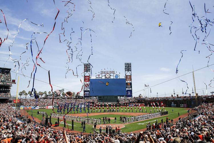 PHOTOS: San Francisco Giants celebrate Opening Day at AT&T Park