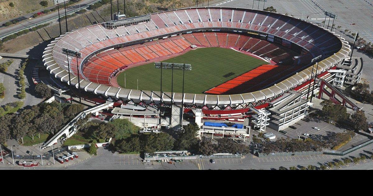 Candlestick Park, Home of the San Francisco 49ers  Candlestick park,  Places to go, San francisco 49ers