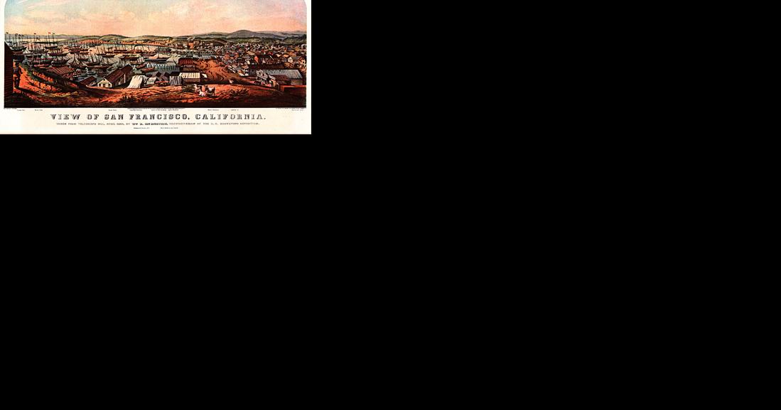 Gold Rush San Francisco was a city built on stilts | Forum - Vimarsana News