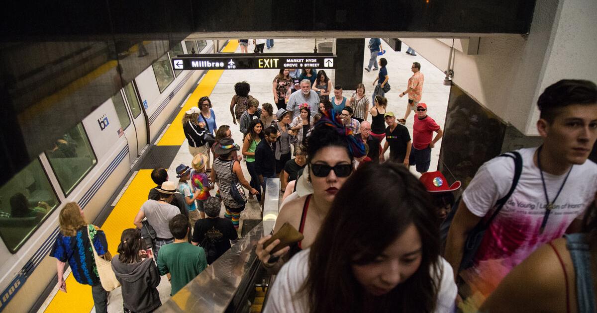 SF Pride Parade street closures: How Muni, BART impacted | Transit - Vimarsana News