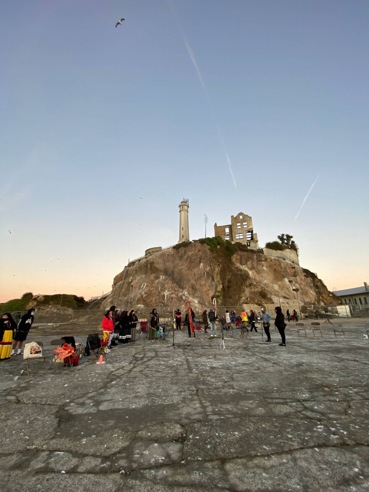 Indigenous Alcatraz Thanksgiving gathering moves online for ceremony of