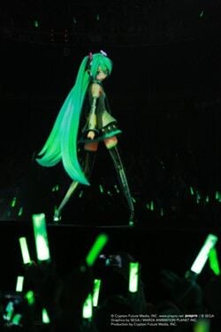 Hatsune Miku Hologrammkonzert