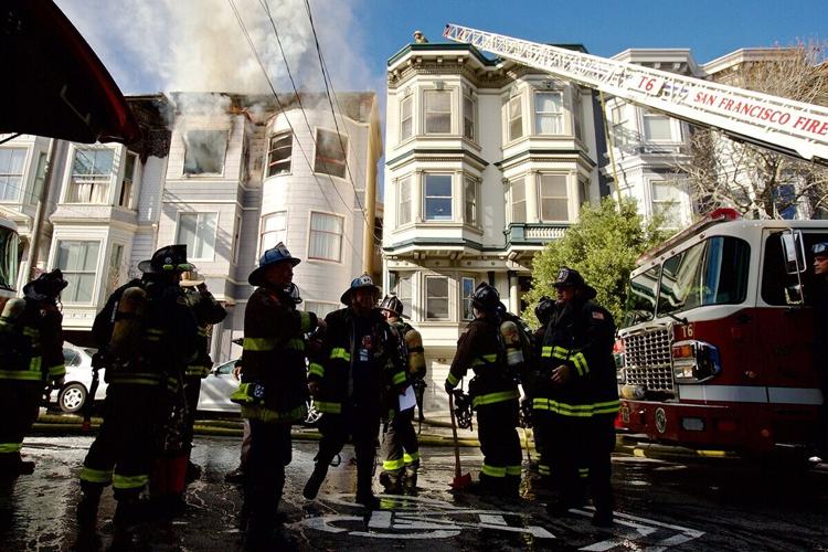 Massive Page Street Fire Displaces More Than a Dozen Archives