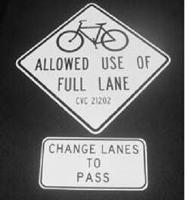 'Signs' Point to Better Times Ahead for Cyclists