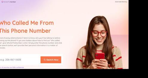 What Is This Number Review In 2023: The Most Helpful Platform To Find Out Who Called Me - Vimarsana News