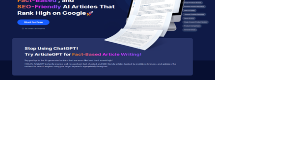 ArticleGPT Review: A Long-Form AI Writing Solution Overview | Marketplace - Vimarsana News