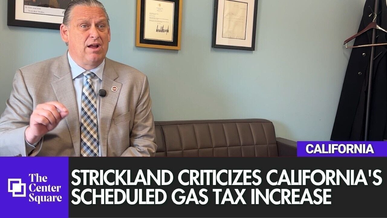 Sen. Tony Strickland Criticizes California’s Scheduled Gas Tax Increase
