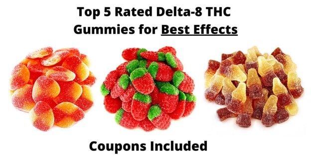 Top 5 Rated Delta-8 THC Gummies For Best Effects (Coupons Included ...