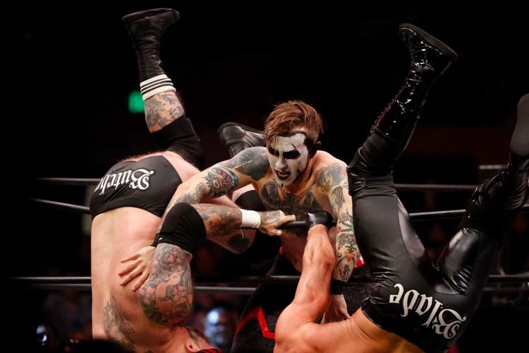 Danhausen conquering Blade and Butch