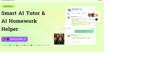 GeniusTutor Review: What This AI-Powered Homework Helper Can Offer - Vimarsana News