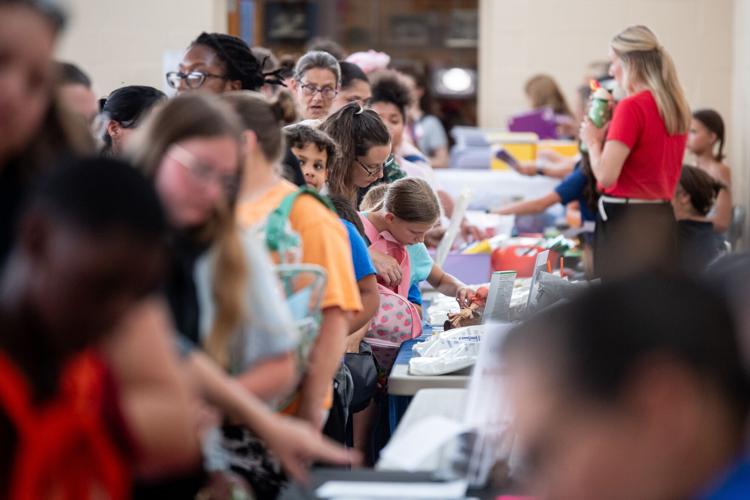 Families turn out for Back to School Bash
