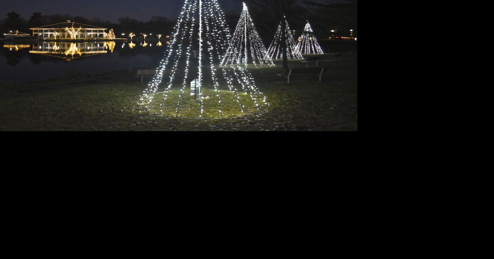 Buhl Park lightens up with new Christmas 'tree'' display, News