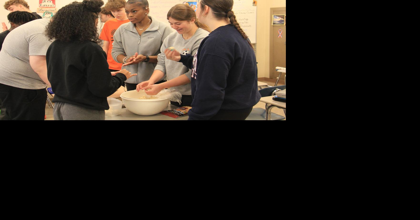 Sharon students learn to make authentic tortillas | Sharon ...