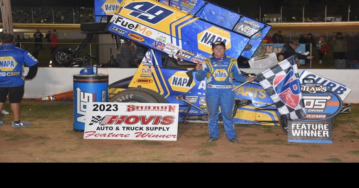 Sweet wins WoO Sprint Cars race, Rhoades captures Econo Mods feature at ...