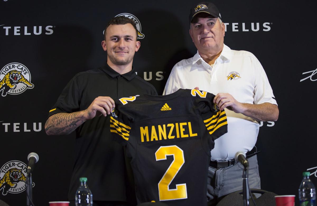 Manziel Signs With Cfl S Tiger Cats Sports Sharonherald Com