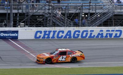 Larson Cops Xfinity Race At Chicagoland Speedway Sports Sharonherald Com