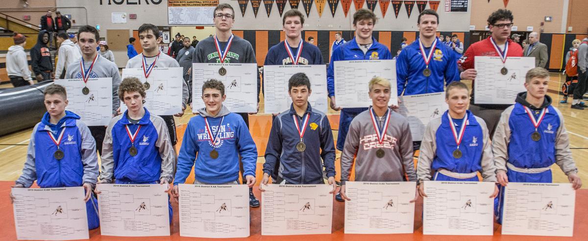 Northwest AA Region Wrestling Pairings Sports Sharonherald