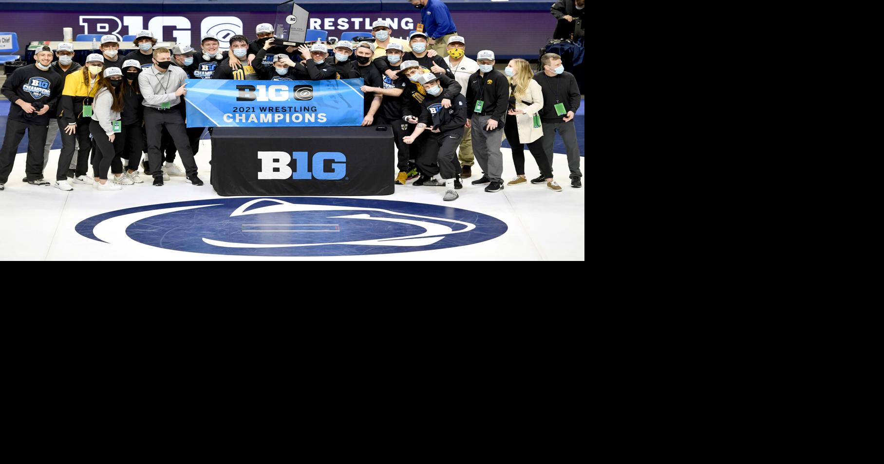 Iowa captures Big Ten wrestling team title in State College Sports