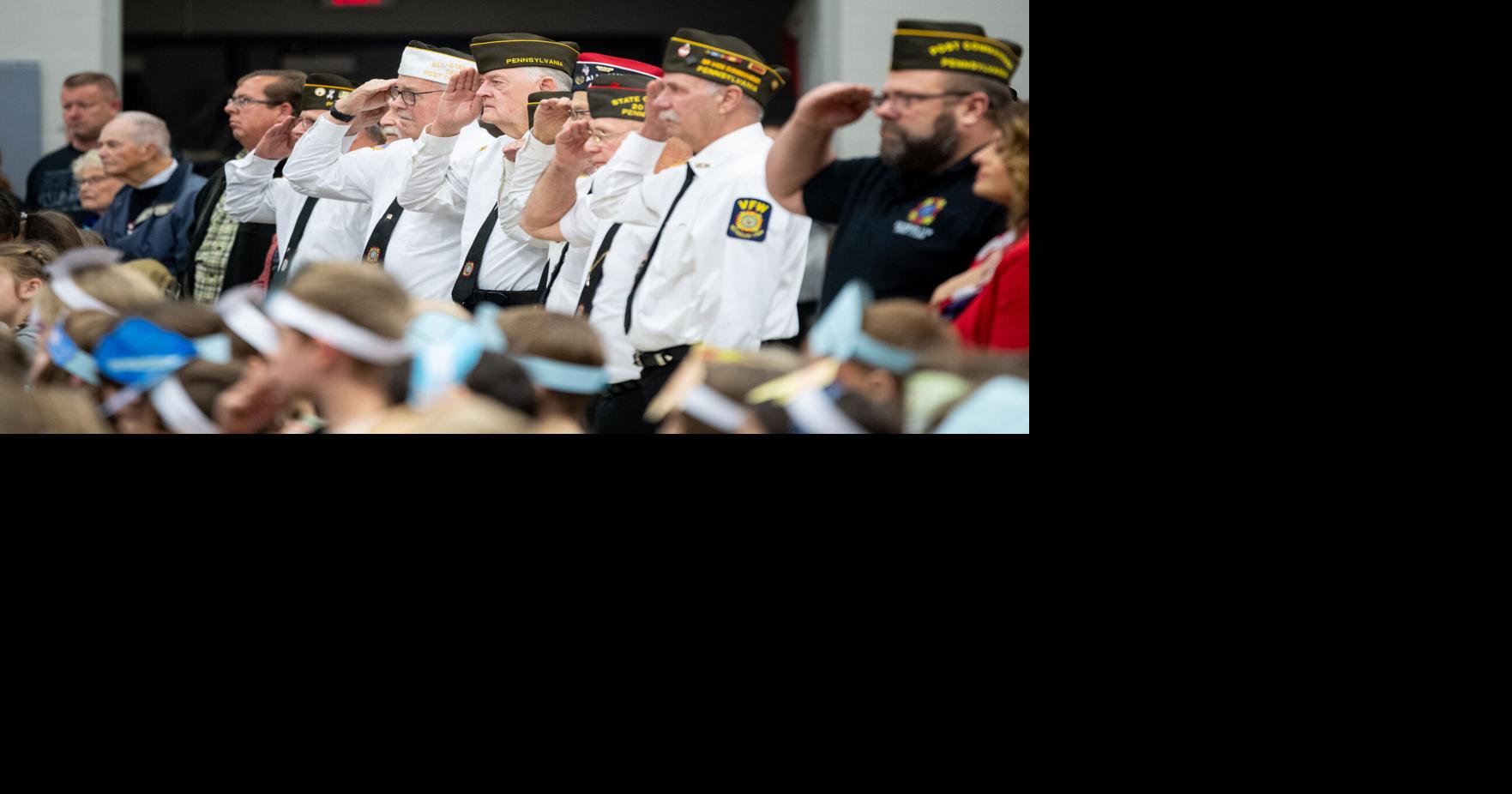 Reynolds elementary students honor veterans