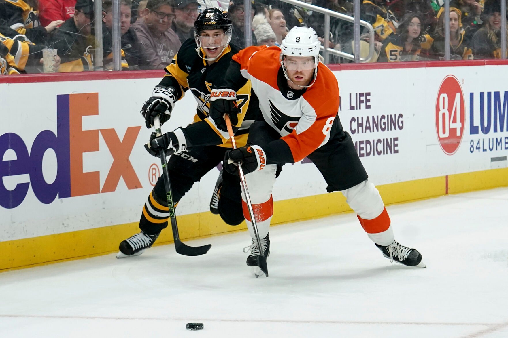 Crosby Ties Lemieux's Franchise Assists Record, Leads Penguins Past ...