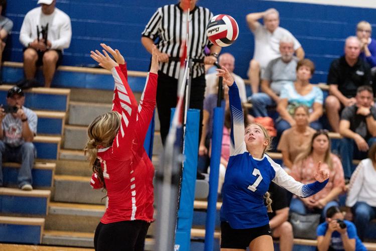 Slippery Rock volleyball remains undefeated after holding off