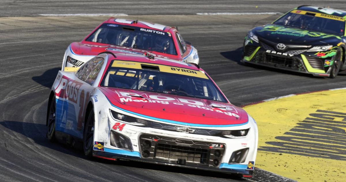 Nascar Racer 24 Byron tries to give the No. 24 its first NASCAR championship since Jeff ...