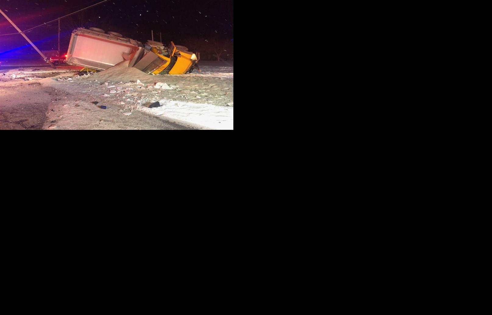 Cold impact: Pickup, plow truck collide in South Py | Local News ...