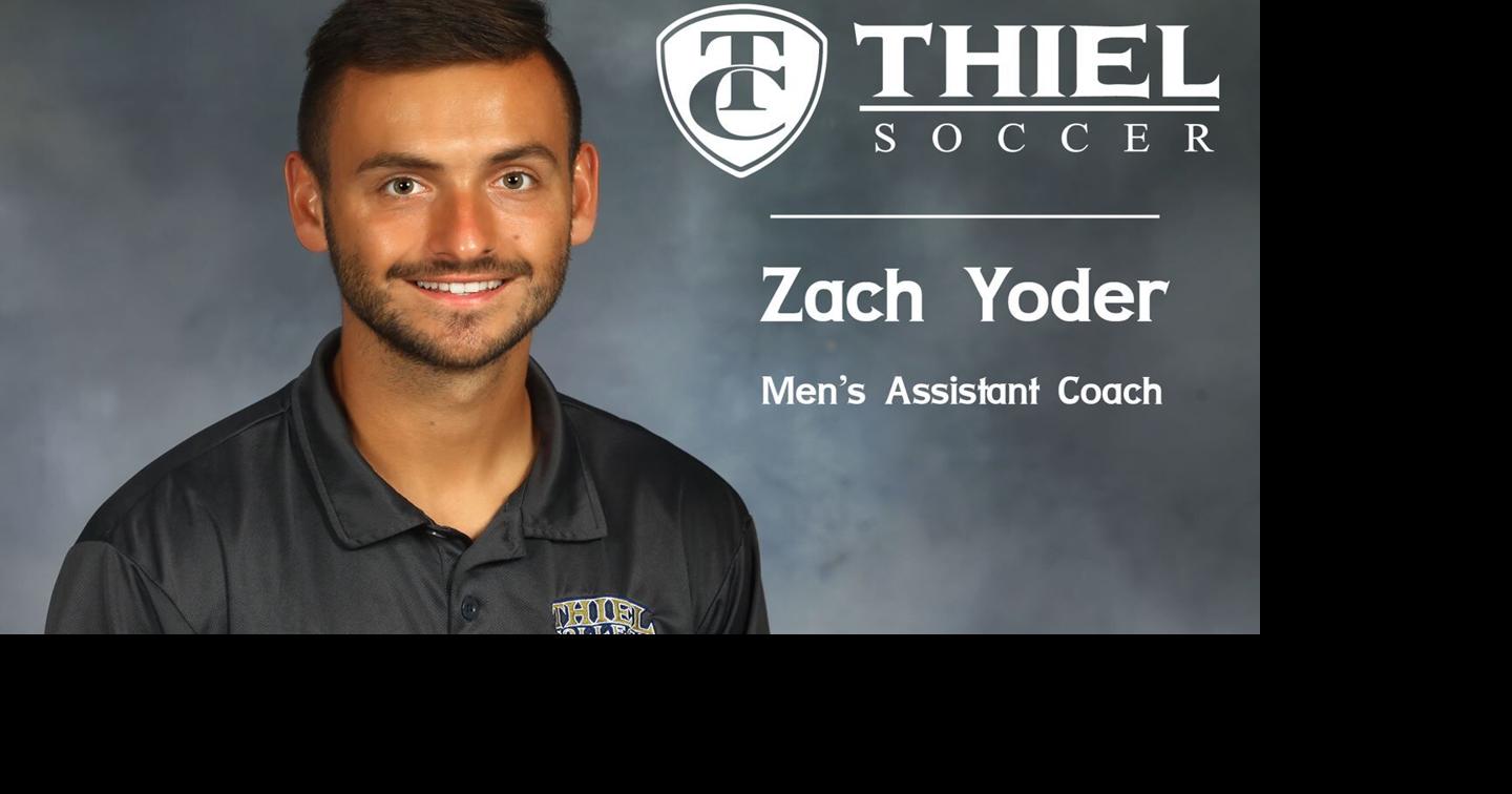 Yoder hired as men's assistant soccer coach at Thiel College Sports