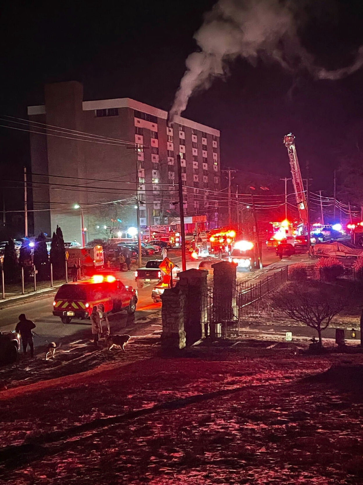 Fire strikes Mertz Towers senior apartments in Sharpsville News
