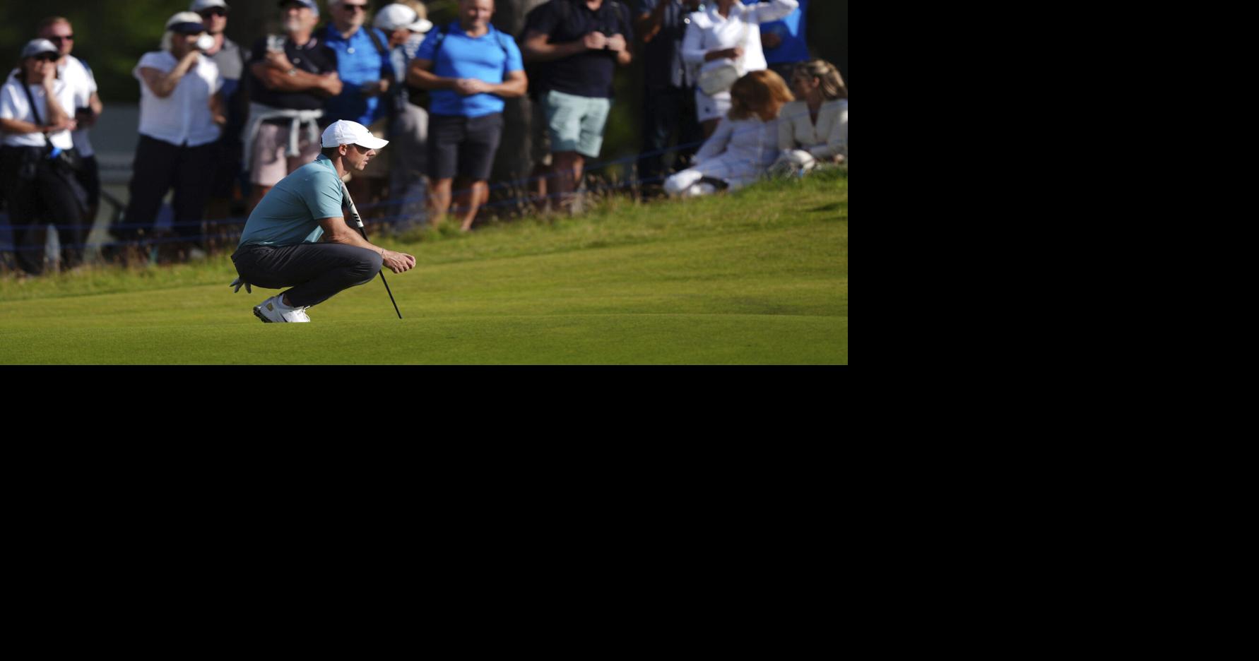 Knapp shares Scottish Open lead with 64 as McIlroy shakes off rust and salvages 68