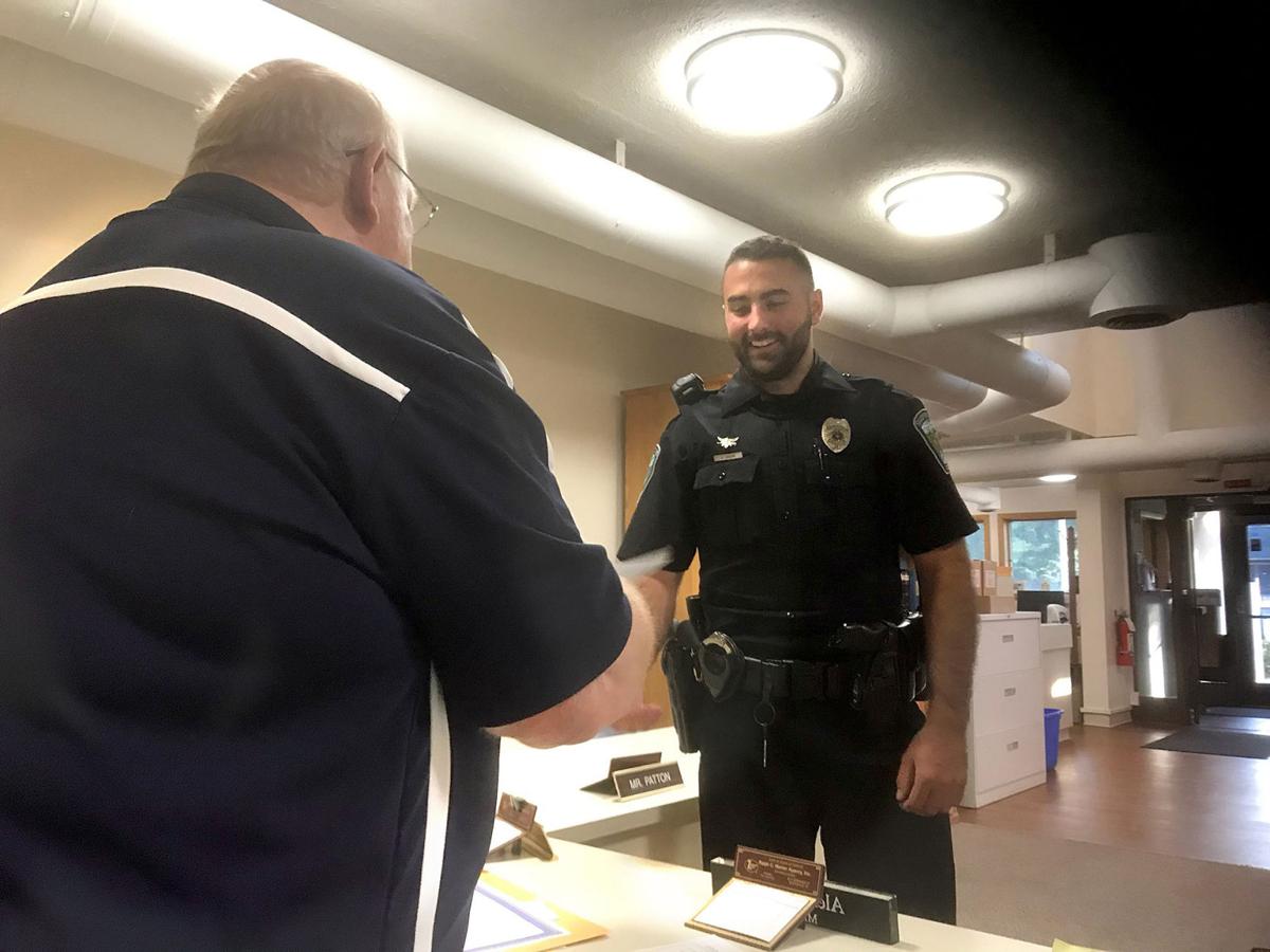 Sharpsville police officers recognized Local News