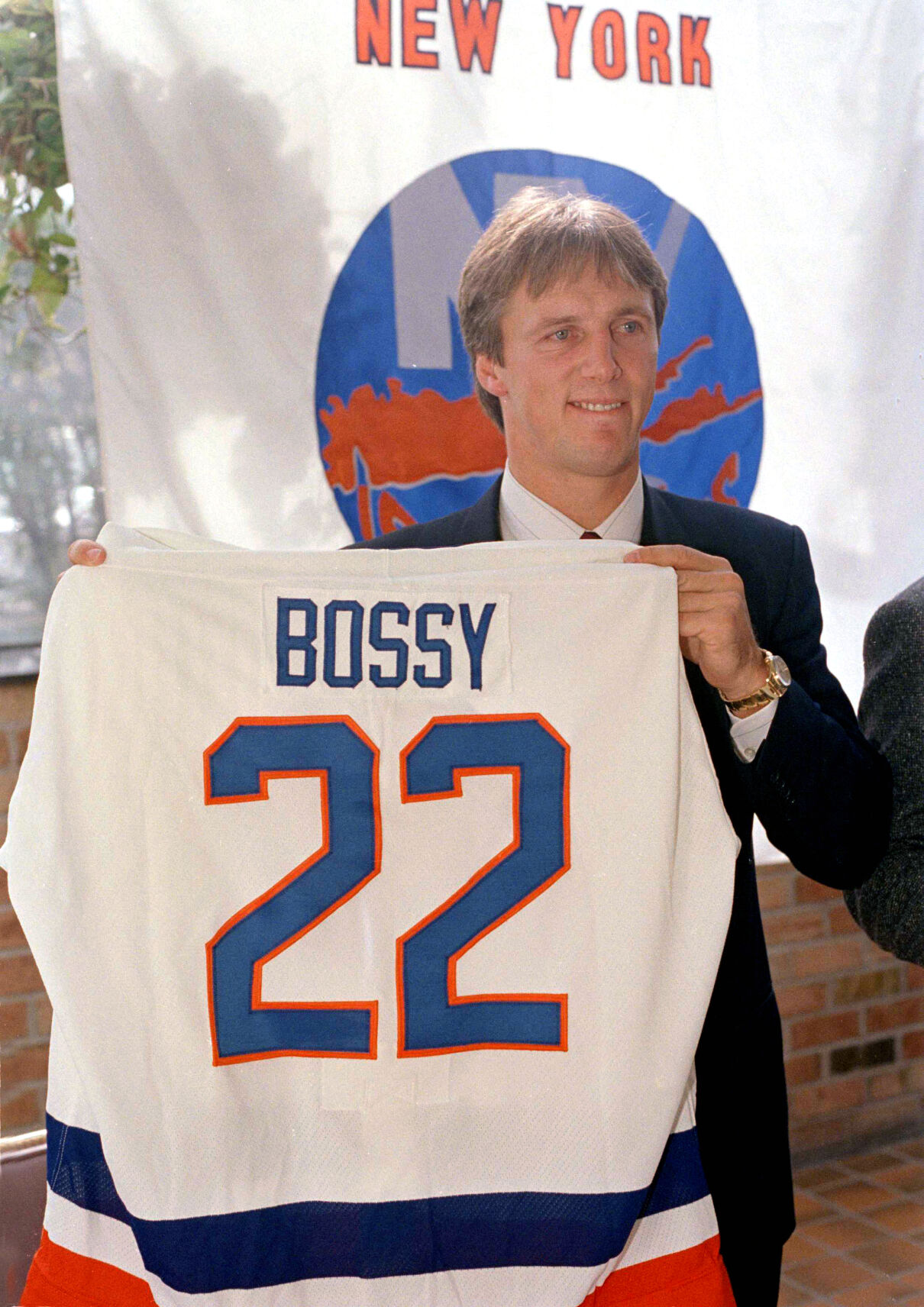 New York Islanders No22 Mike Bossy Black Classic Jersey
