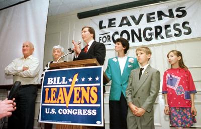 Leavens on election night