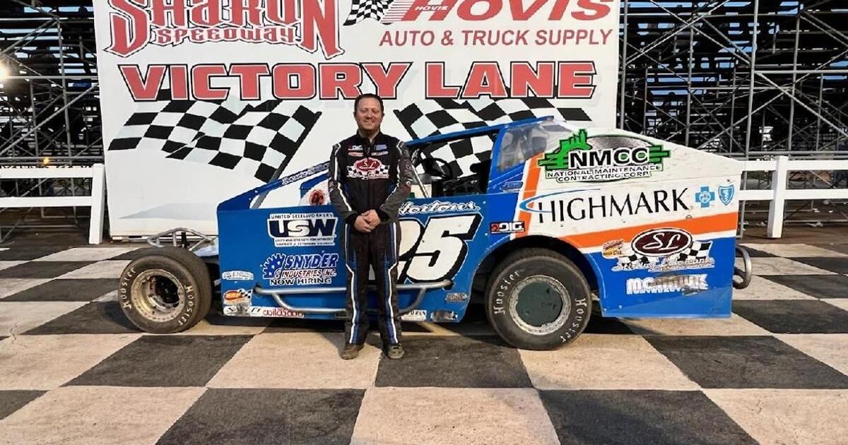 Rudolph, Myers, Bish, Gabrielson reach Victory Lane at Sharon Speedway ...