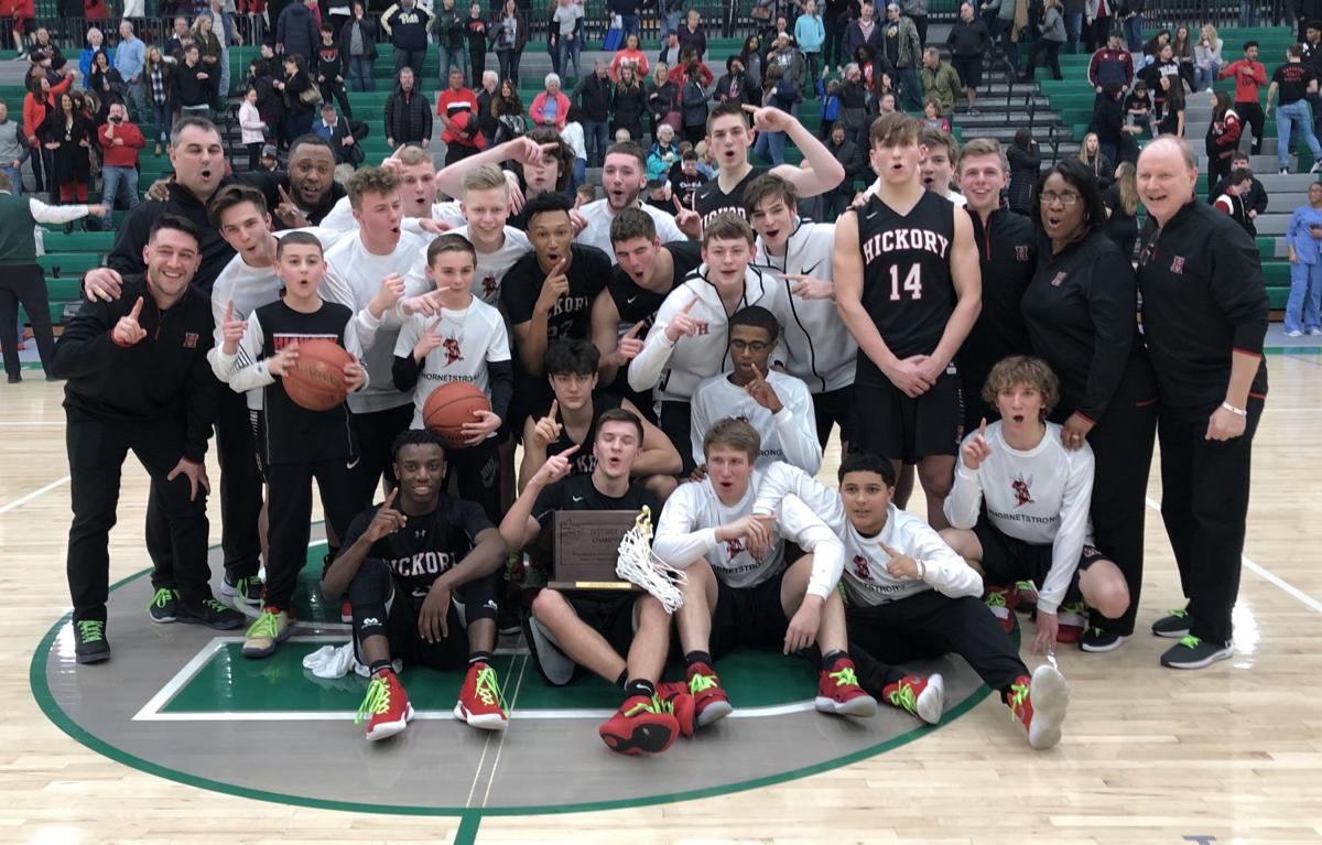 Hickory Defeats Gc 54 49 For District 10 Class 4a Championship