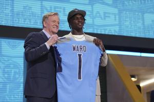 Ward goes to Titans at No. 1 in the NFL draft; Hunter picked 2nd by Jaguars