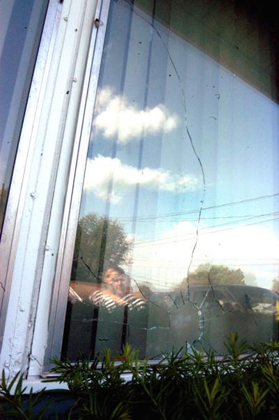 Farrell window shot out