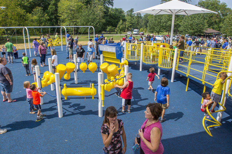 New Playground A Big Hit At Buhl Park News Sharonherald Com