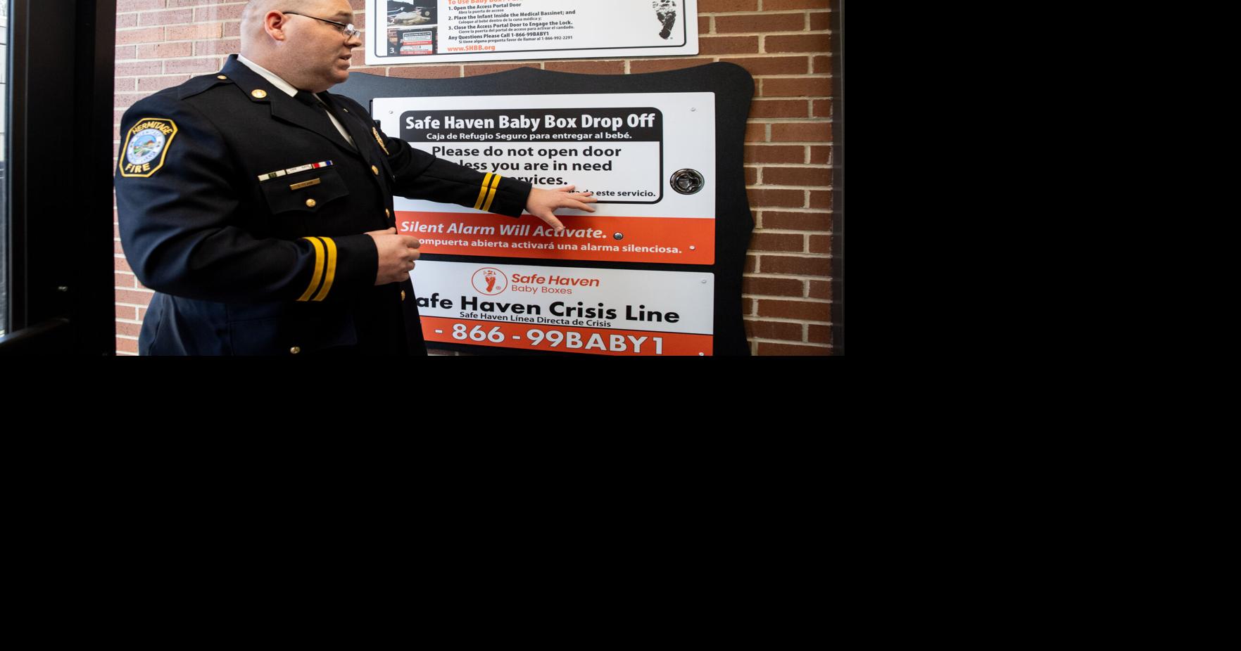 New Safe Haven Baby Box blessed in Hermitage | News | sharonherald.com