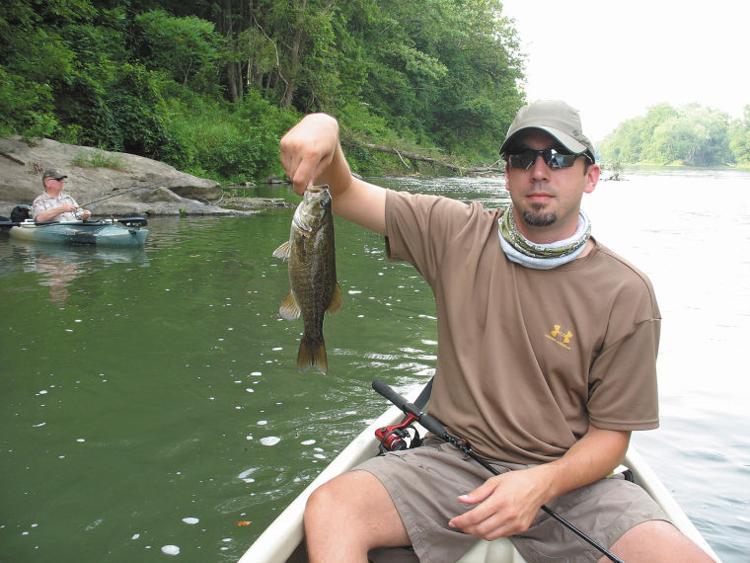THE EVENING CAMPFIRE Smallmouth bass fishing on the Allegheny River