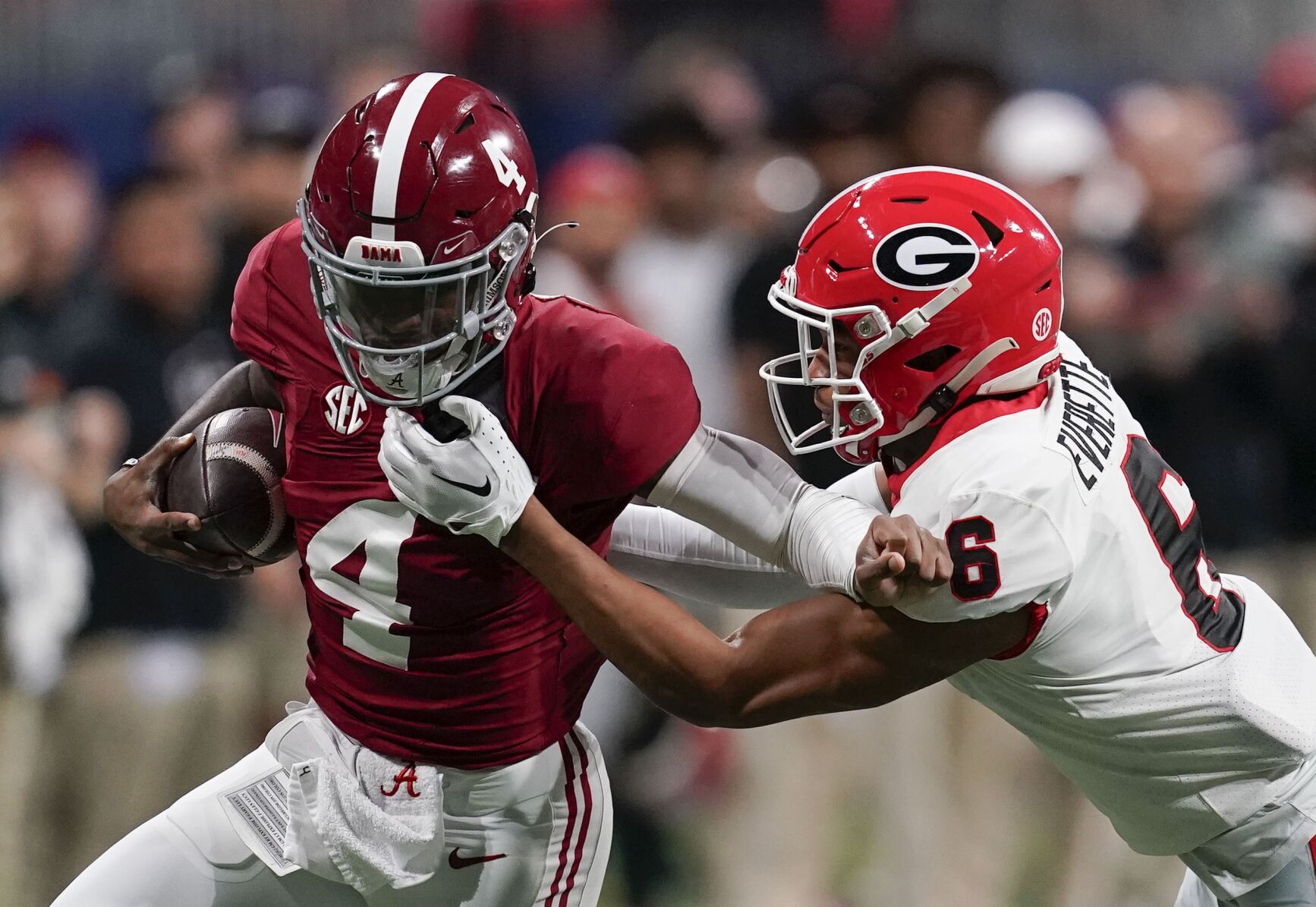 No. 8 Alabama Knocks Off No. 1 Georgia, 27-24, For SEC Title | Sports ...