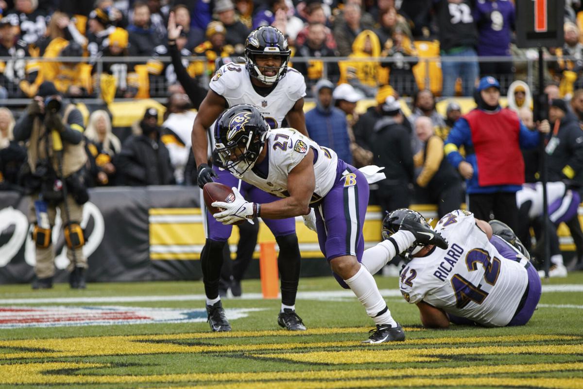 Without Lamar Jackson, Ravens rush by sloppy Steelers 16-14