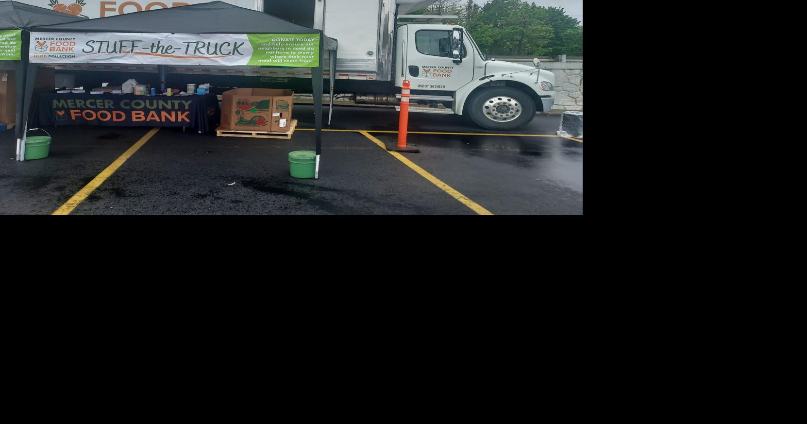 Residents stuff Mercer County Food Bank truck over weekend