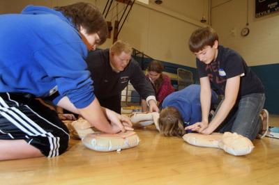 CPR training