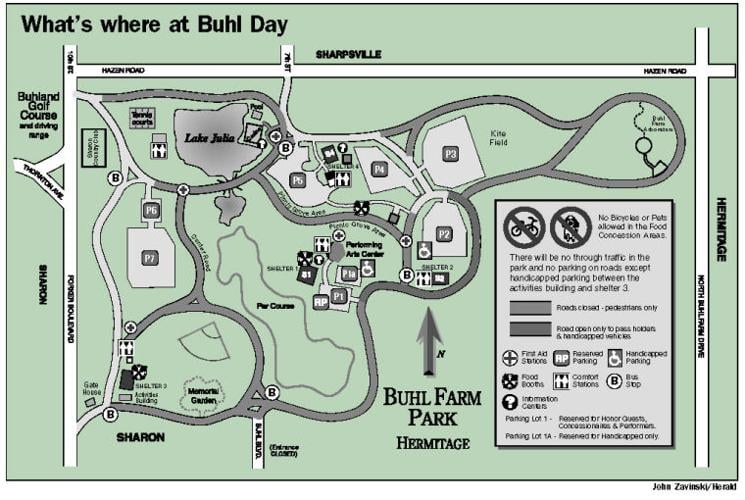 Schedule of Buhl Day events Community