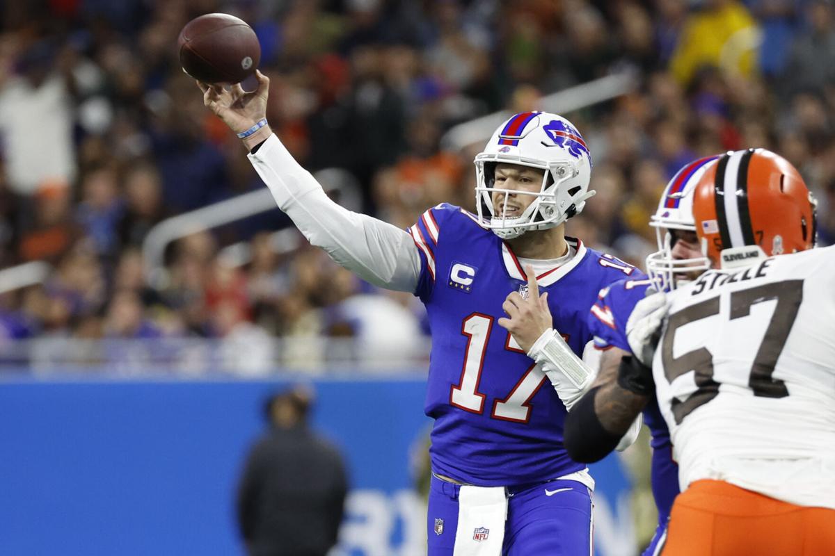 Bills beat Browns 31-23 after snow shifts game to Motor City